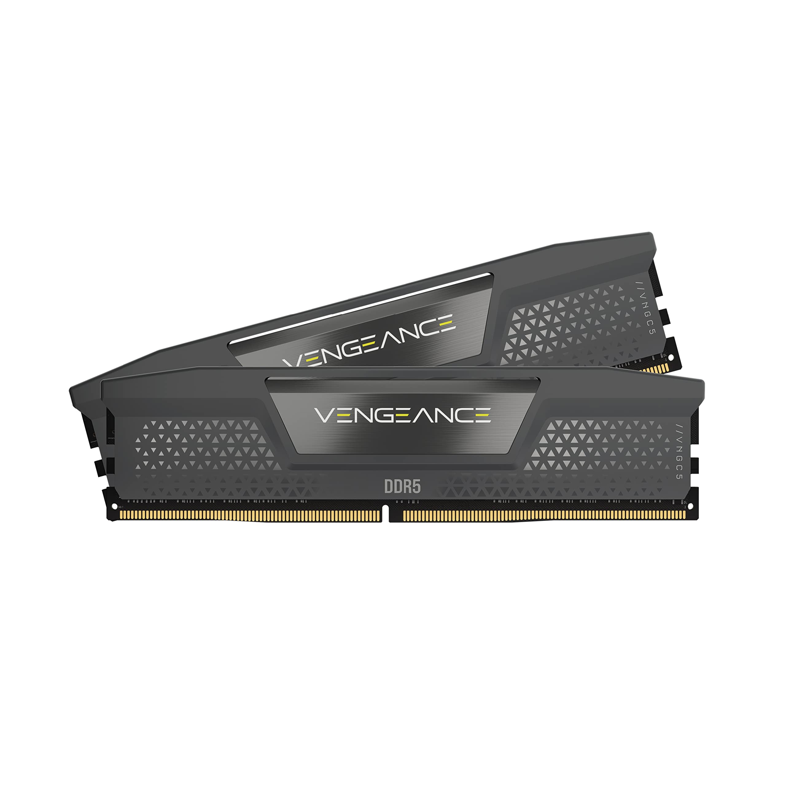 CORSAIR VENGEANCE DDR5 RAM 64GB (2x32GB) 5600MHz CL40 AMD EXPO iCUE Compatible Computer Memory - Grey (CMK64GX5M2B5600Z40)