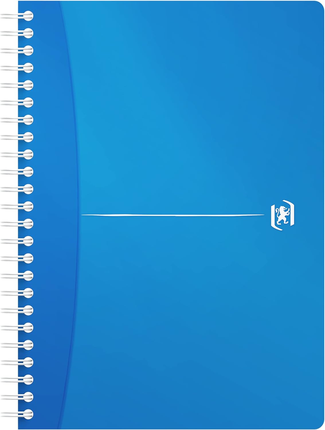 Oxford My Colours Set of 5 Spiral Bound Polypropylene Notebooks A5 Petits Carreaux Assorted Colours