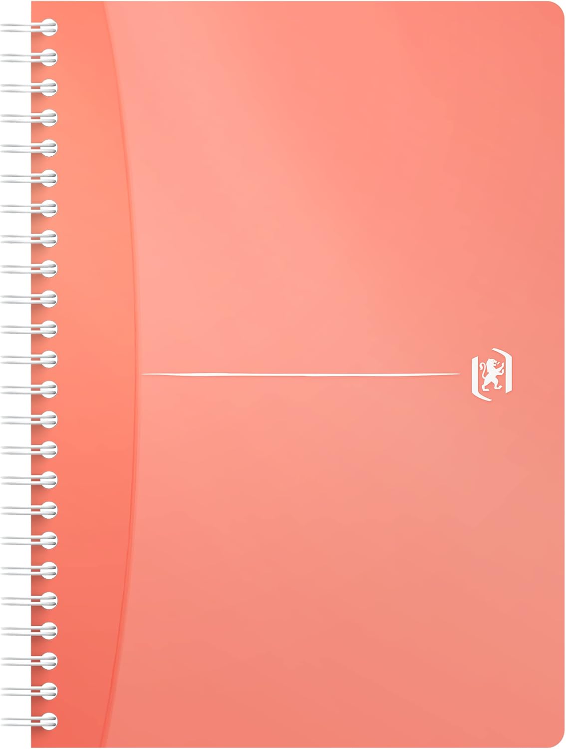 Oxford My Colours Set of 5 Spiral Bound Polypropylene Notebooks A5 Petits Carreaux Assorted Colours