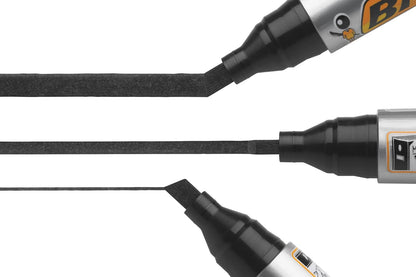 BIC Marking 2300 ECOlutions Permanent Markers - Red Colour - Box of 12 - Medium Chisel Tip Markers - Low Odour