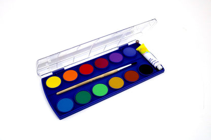 Pelikan 040063 Palette Multi Paint with Water – Water Based Paints 12pièce (S