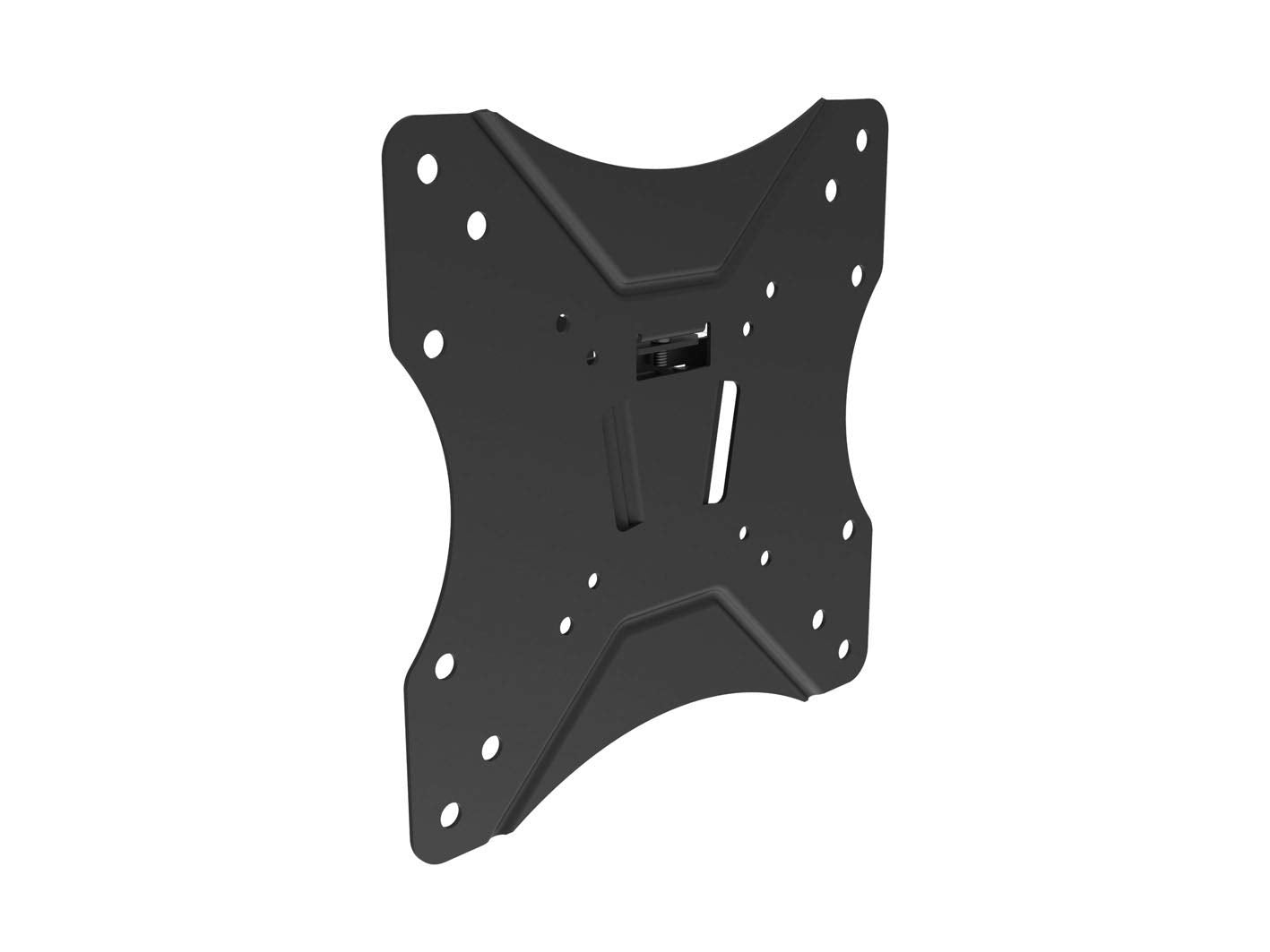 equip 650402 42 Black – Flat panel wall mount (75 x 75,100 x 100,200 x 100,200 x 200 mm, Black, -7,5 – 7.5 °, -25 – 25 °, Steel, CE