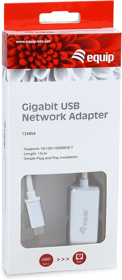 Equip 133454 USB Network Card - Network Cards (Wired, RJ-45, USB
