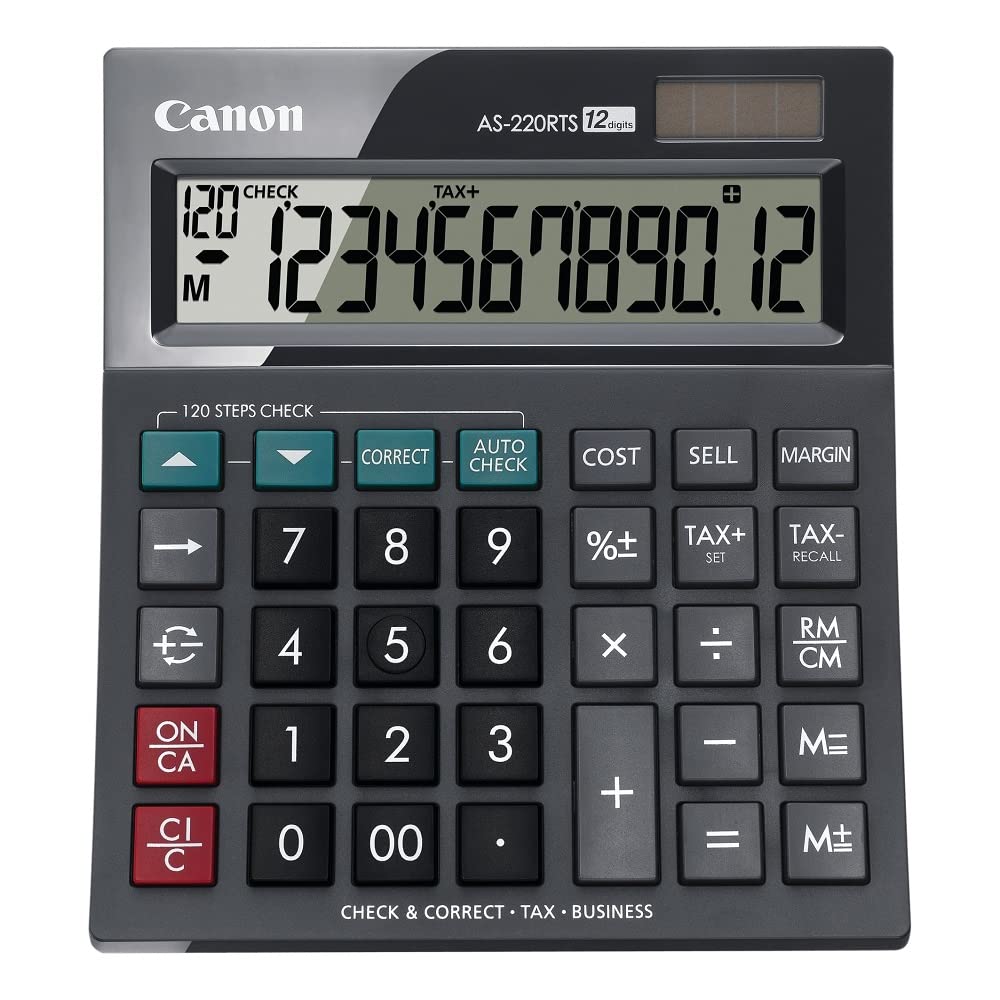 Canon AS-220RTS Calculator - Suitable for home and the office