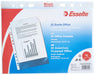 Esselte Display Pockets Clear Multi-Punched 25 envelopes 15x21 PP antiriflesso
