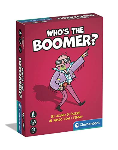 Clementoni Who'S The Boomer? 40 min Board game Party