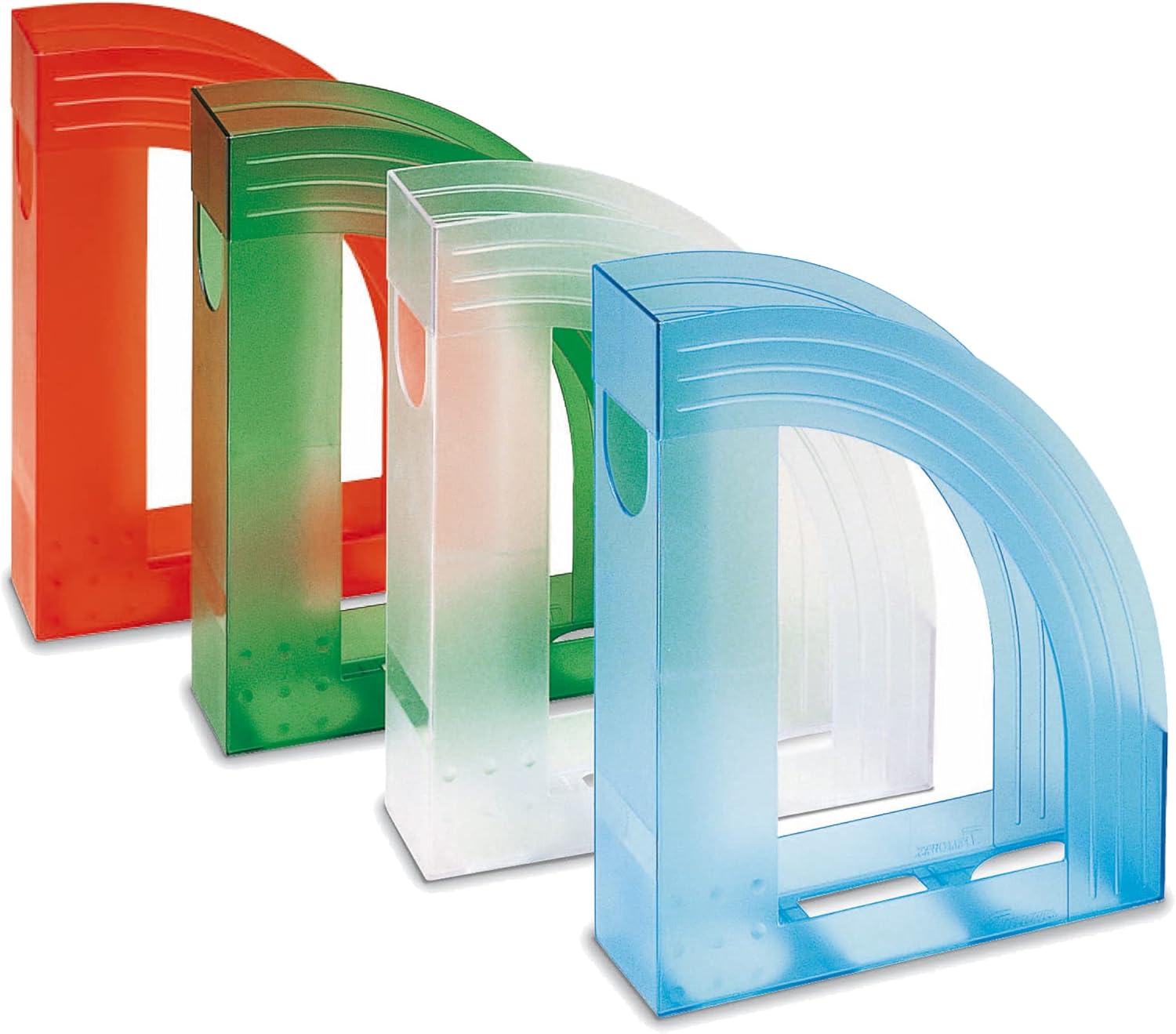 Fellowes E803TN Desk Tray - Desk Trays (Transparent, Plastic, 75 x 245 x 300 mm
