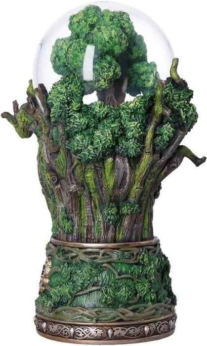 Nemesis Now Officially Licensed Lord of The Rings Middle Earth Treebeard Snow Globe, Green, 22.5cm
