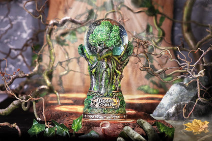 Nemesis Now Officially Licensed Lord of The Rings Middle Earth Treebeard Snow Globe, Green, 22.5cm