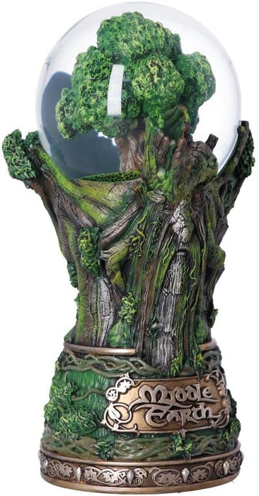 Nemesis Now Officially Licensed Lord of The Rings Middle Earth Treebeard Snow Globe, Green, 22.5cm