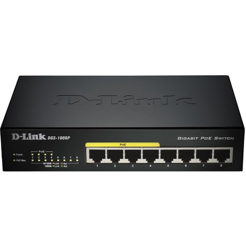 D-Link 8-PORT GIGABIT POE UNMANAGED