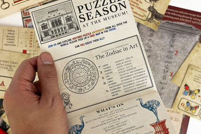 Professor Puzzle | Escape from the Museum | Strategy Game | Ages 12+ | 1+ Players | 45 Minutes Playing Time