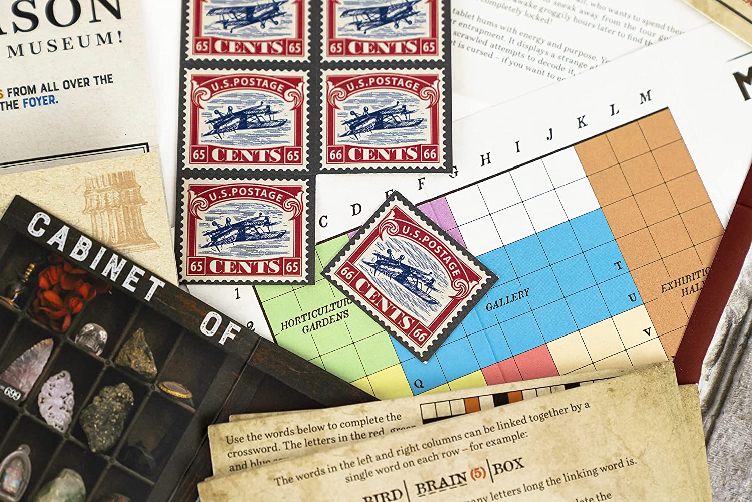 Professor Puzzle | Escape from the Museum | Strategy Game | Ages 12+ | 1+ Players | 45 Minutes Playing Time