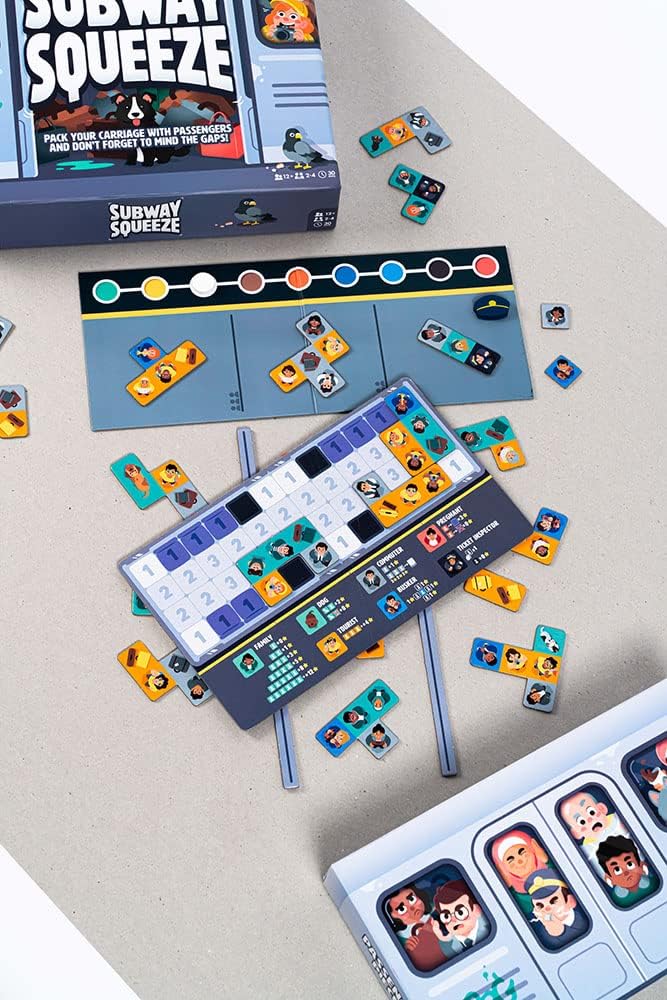 Professor Puzzle Subway Squeeze - Pack Your Carriage with Passengers and Remember to Mind The Gaps!