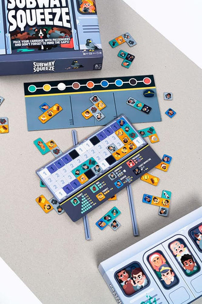 Professor Puzzle Subway Squeeze - Pack Your Carriage with Passengers and Remember to Mind The Gaps!
