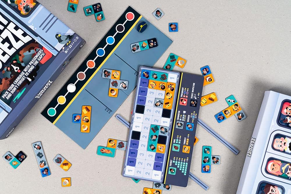 Professor Puzzle Subway Squeeze - Pack Your Carriage with Passengers and Remember to Mind The Gaps!