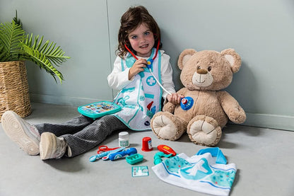 VTech 80-552123 Care & Leather Doctor Set - Educational Toy - Includes Thermometer - With Sound Effects - 2 to 5 Years