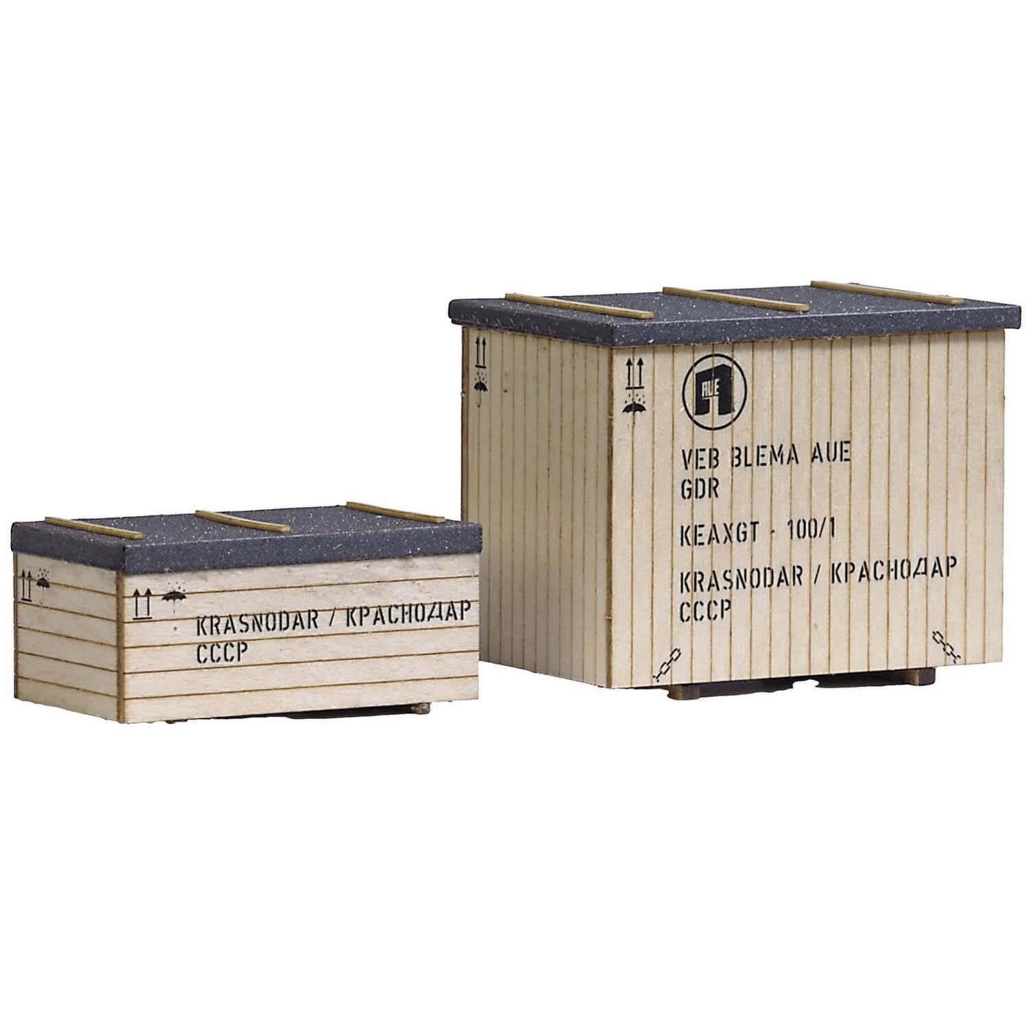 Busch 1840 H0 East Machine Box Set of 2