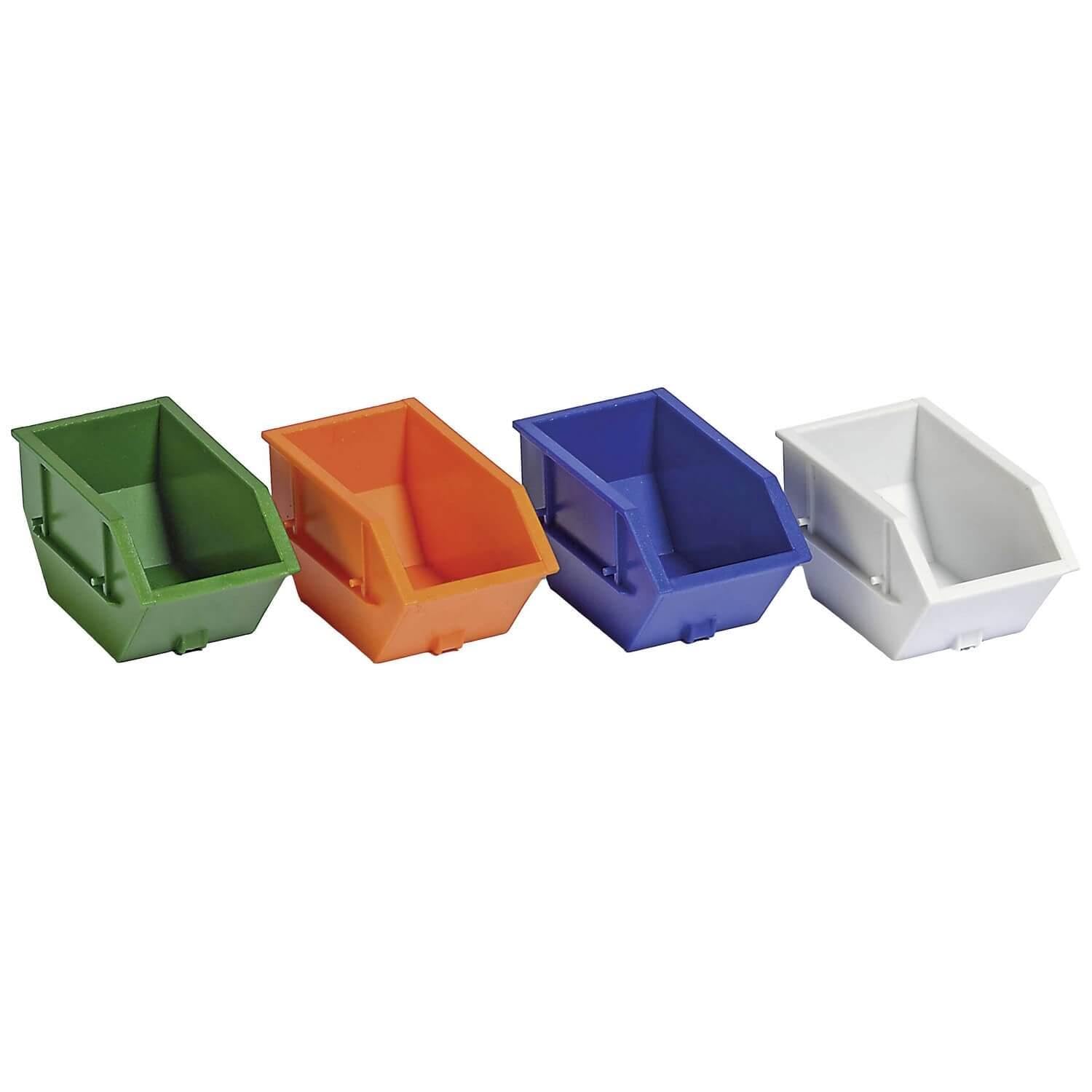 Busch 7753 H0 4 - Contenedor de residuos (2,5 m³, Modelo prefabricado