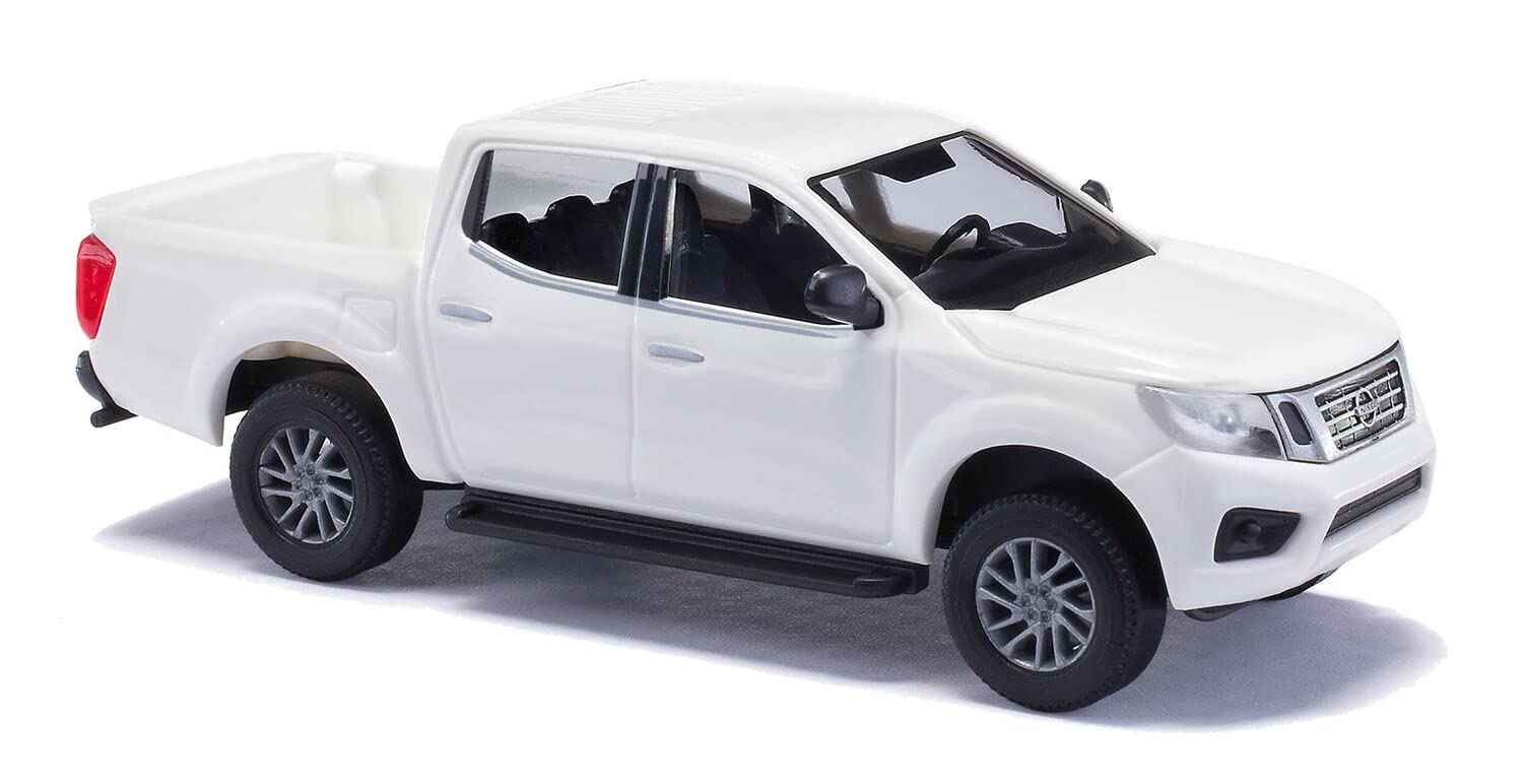 Busch 53702 H0 PKW Modell Nissan Navara weiß