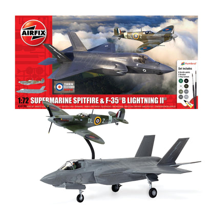 Airfix 'Then and Now' Spitfire Mk.Vc And F-35B Lightning II