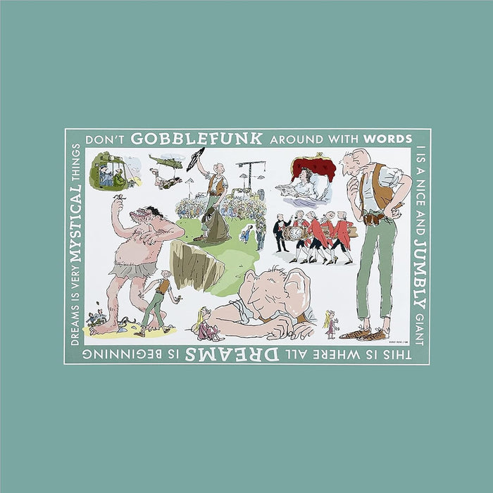 Roald Dahl UO8492, BFG Big Friendly Giant, 250 piece Jigsaw Puzzle