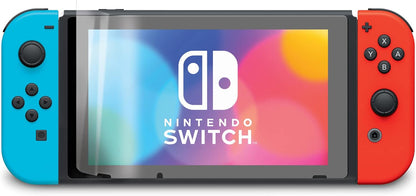 PDP Gaming Multi-Screen Protector Kit: Includes Cleaning Cloth, Applicator and 2 HD Screen Protectors for Nintendo Switch OLED