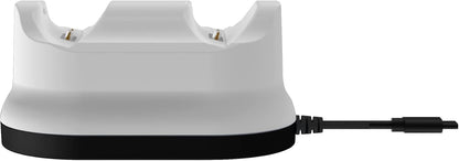 PDP Gaming PlayStation 5 METAVOLT Dual Charging Station for 2 Wireless PS5 Dualsense Controllers (White