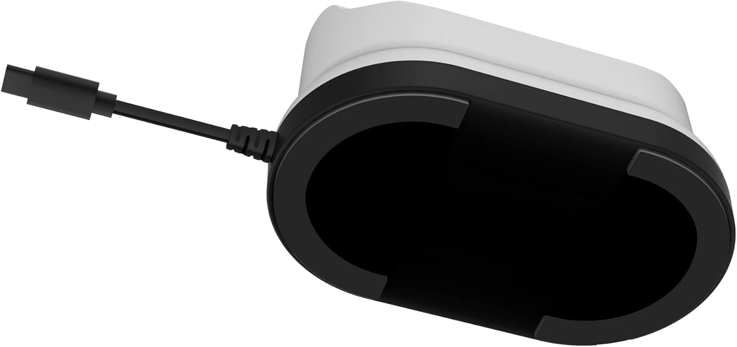 PDP Gaming PlayStation 5 METAVOLT Dual Charging Station for 2 Wireless PS5 Dualsense Controllers (White