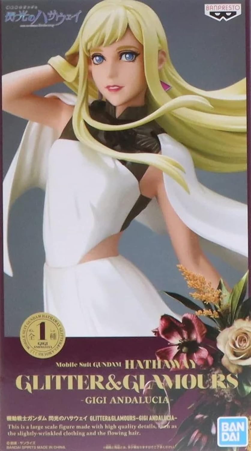BanPresto - Mobile Suit Gundam Hathaway - Glitter & Glamours - Gigi Andalucia Statue