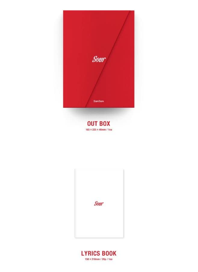 Sour & Sweet - Sour Version - incl. 20pg Lyrics Book, 16pg Photo Book, Poster, Photocard + Sticker