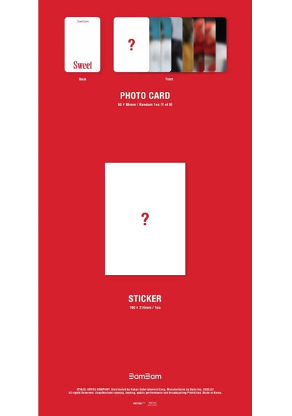 Sour & Sweet - Sweet Version - incl. 20pg Lyrics Book, 16pg Photo Book, Poster, Photocard + Sticker