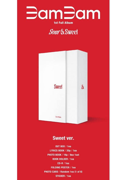 Sour & Sweet - Sweet Version - incl. 20pg Lyrics Book, 16pg Photo Book, Poster, Photocard + Sticker
