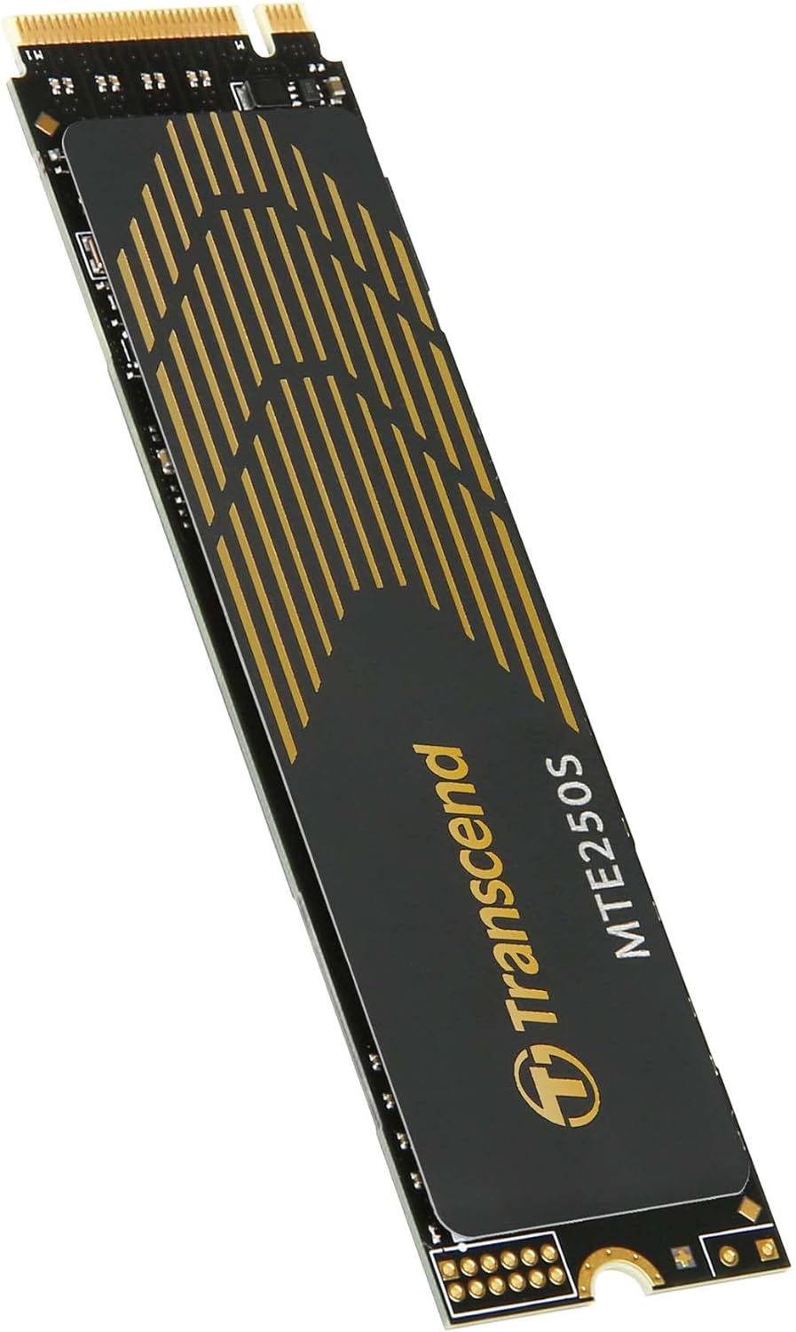 Transcend 1 TB NVMe PCIe Gen4 x4 M.2 2280 SSD Solid State Drive(SSD) TS1TMTE250S 1T 22mm x 80mm x 3.77 mm