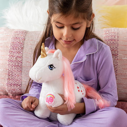 My Little Pony | Moondancer Plush 40th Anniversary | Retro Horse Gifts for Girls and Boys, Collectable Vintage Horse Toys for Kids, Unicorn Toys for Boys and Girls Aged 3+ | Basic Fun 35332
