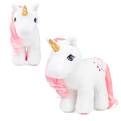 My Little Pony | Moondancer Plush 40th Anniversary | Retro Horse Gifts for Girls and Boys, Collectable Vintage Horse Toys for Kids, Unicorn Toys for Boys and Girls Aged 3+ | Basic Fun 35332