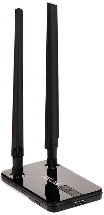 ASUS USB-AC58 Next Generation AC Dual-Band Wireless-AC1300 USB Adapter, USB3.0, WPS, USB Extension Cable, 2 x detachable antenna
