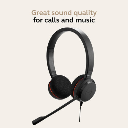 Jabra Evolve 20 Stereo MS USB-C