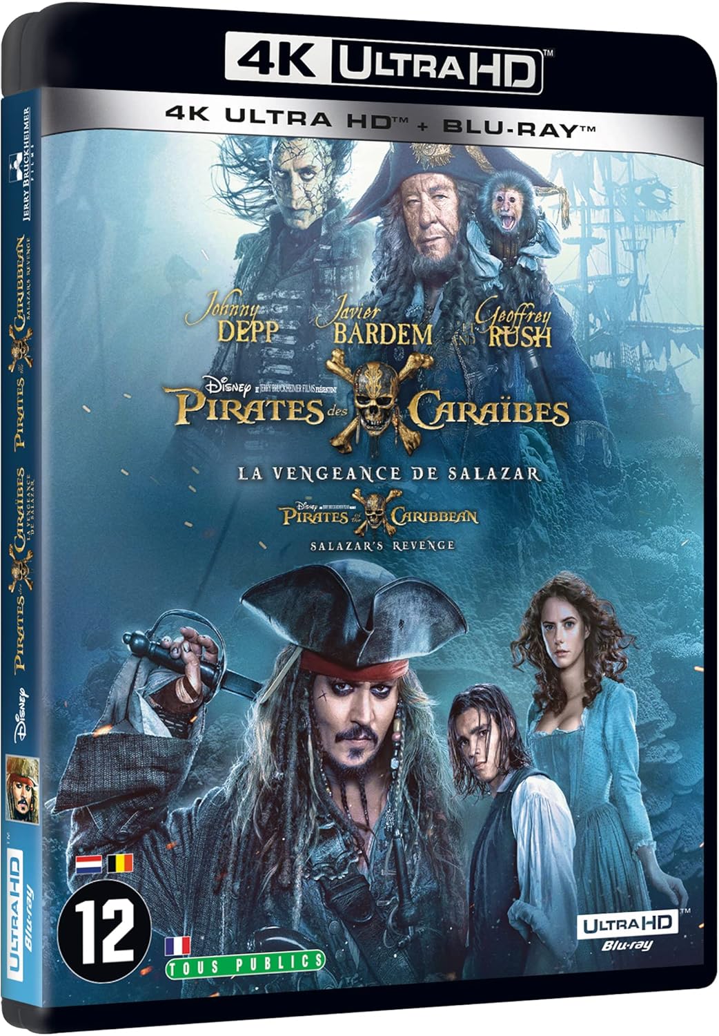 Pirates des caraïbes 5 : la vengeance de salazar 4k ultra hd