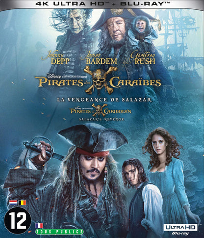 Pirates des caraïbes 5 : la vengeance de salazar 4k ultra hd