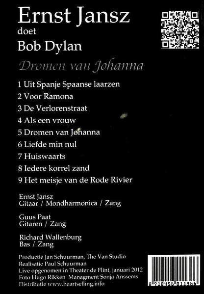 Ernst (Doet Bob Dylan) Jansz - Dromen Van Johanna - Live