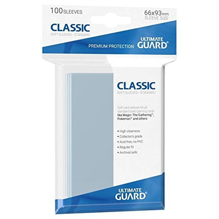 Ultimate Guard UGD10001 Buste trasparenti portacarte (1 busta con 100 pezzi