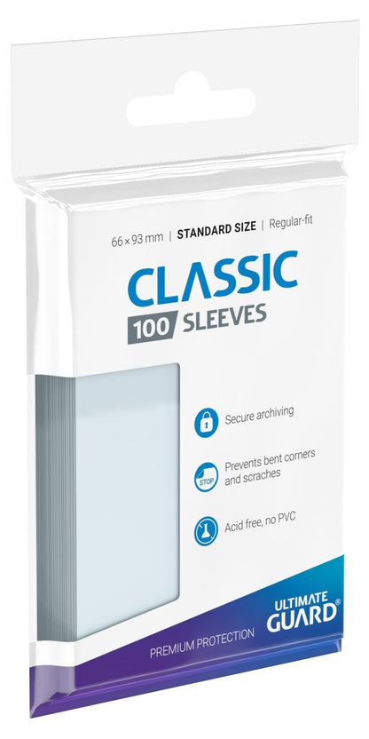 Ultimate Guard UGD10001 Buste trasparenti portacarte (1 busta con 100 pezzi