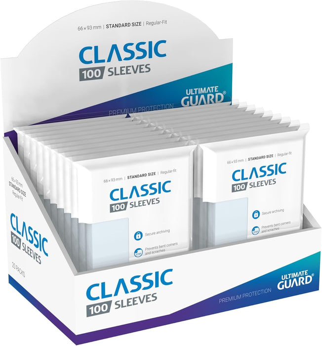 Ultimate Guard UGD10001 Buste trasparenti portacarte (1 busta con 100 pezzi