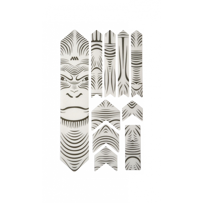 All Mountain Style AMS High Impact Frame Guard Extra Semi-transparent – Protects your bike from scratches and dings