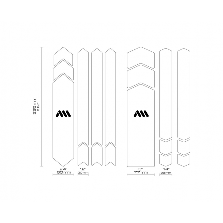 All Mountain Style Frame Guard Full Clear