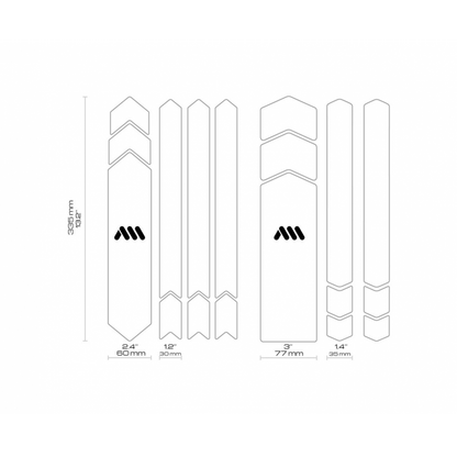 All Mountain Style Frame Guard Full Clear