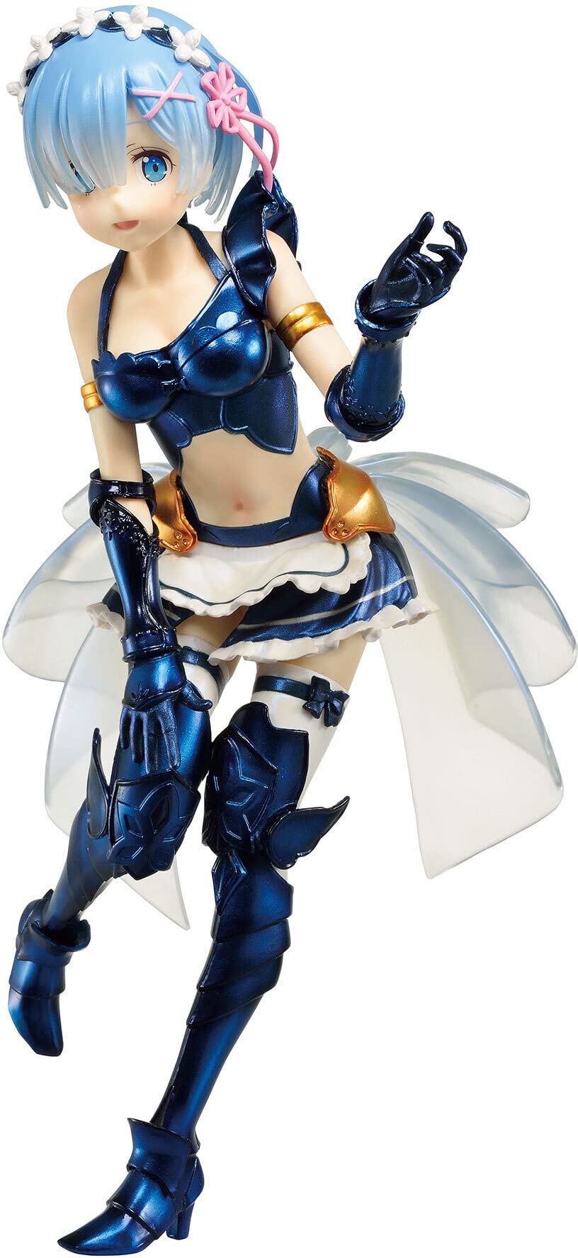 Banpresto - Re: Zero: Starting Life In Another World Chronicle EXQ - Rem vol.4 Maid Armour Version Statue