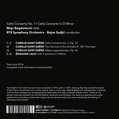Camille Saint-Saëns: Cello Concerto No. 1/Édouard Lalo: Cello...