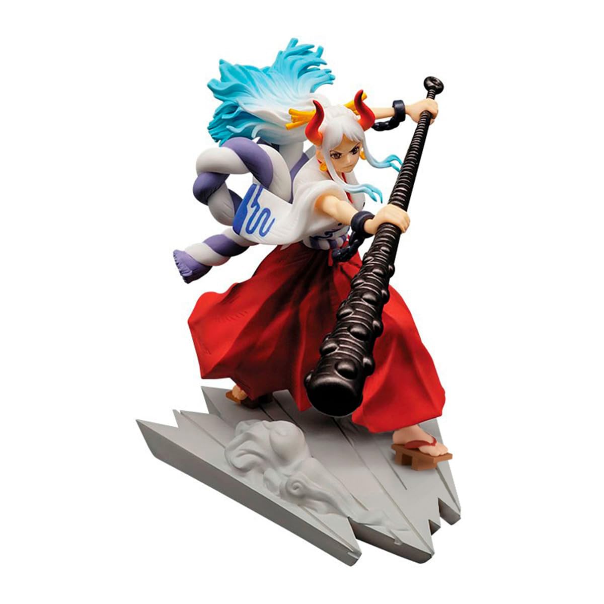 Banpresto Figure Statue One Piece Yamato Senkozekkei - Height 11cm - Multicolor
